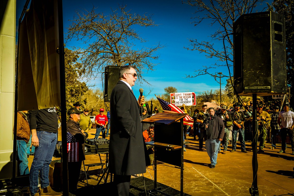 NMSenate_GOP's tweet image. Today, Senate Republicans joined citizens at the Capitol to oppose SB 17, a sweeping and unconstitutional firearms ban. While Democrats rush this bill forward, Republicans are standing firm for the Second Amendment and the Constitution.  

We will not back down. 

#NewMexico  #2A