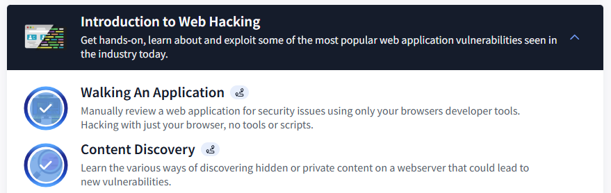 StellaObatoye's tweet photo. Day 36 &amp; 37

Completed three @tryhackme  rooms.

Room 1: Hydra
Room 2: Walking an Application
Room 3: Content Discovery

#OneCybersecurityThingADay https://t.co/H1Yr8NqmTN