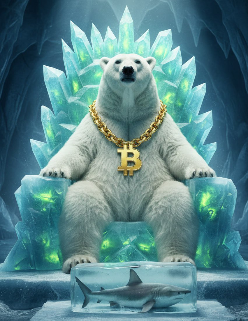 White Polar Bear tweet media