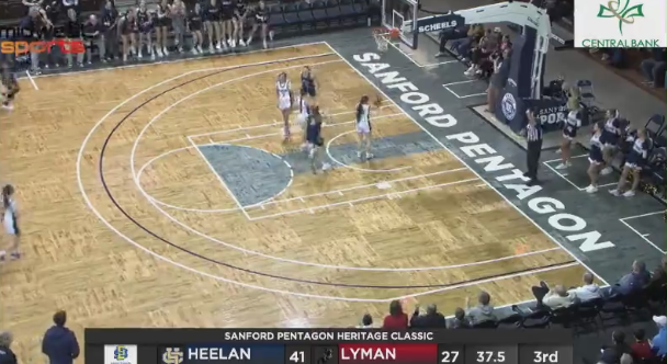 SportsZoneKCAU9's tweet photo. BISHOP HEELAN WINS BIG!

#2 @HeelanGirlsBB wins a battle of unbeatens at the Heritage Classic at Sanford Pentagon, defeating #1 Lyman 64-32!

Thanks to our friends at @midwestsportstv for the highlights.

WATCH HERE 🏀⬇️
https://t.co/h1ErlrKzFS https://t.co/ftVRfKAMMe