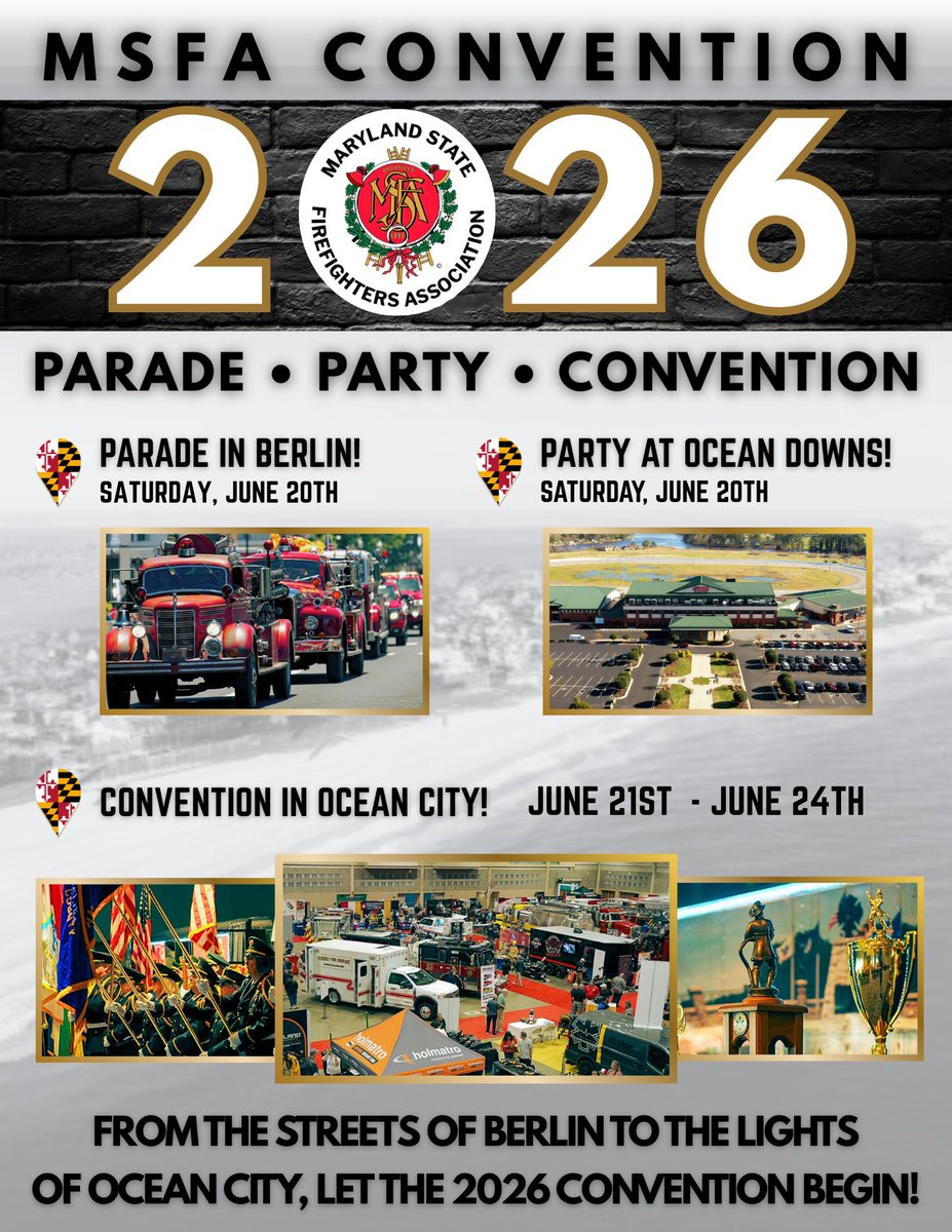 Maryland State Firefighters Association tweet media