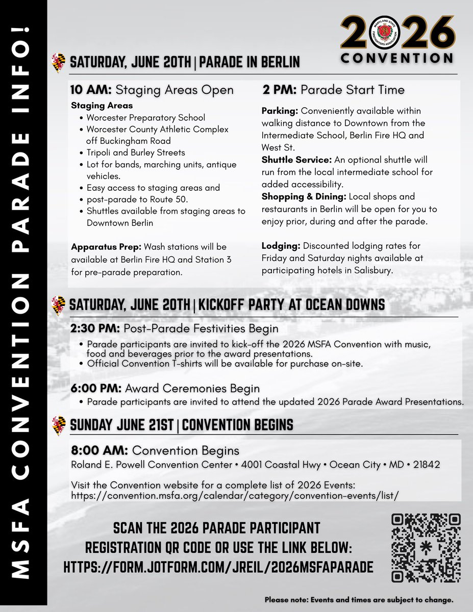 Maryland State Firefighters Association tweet media