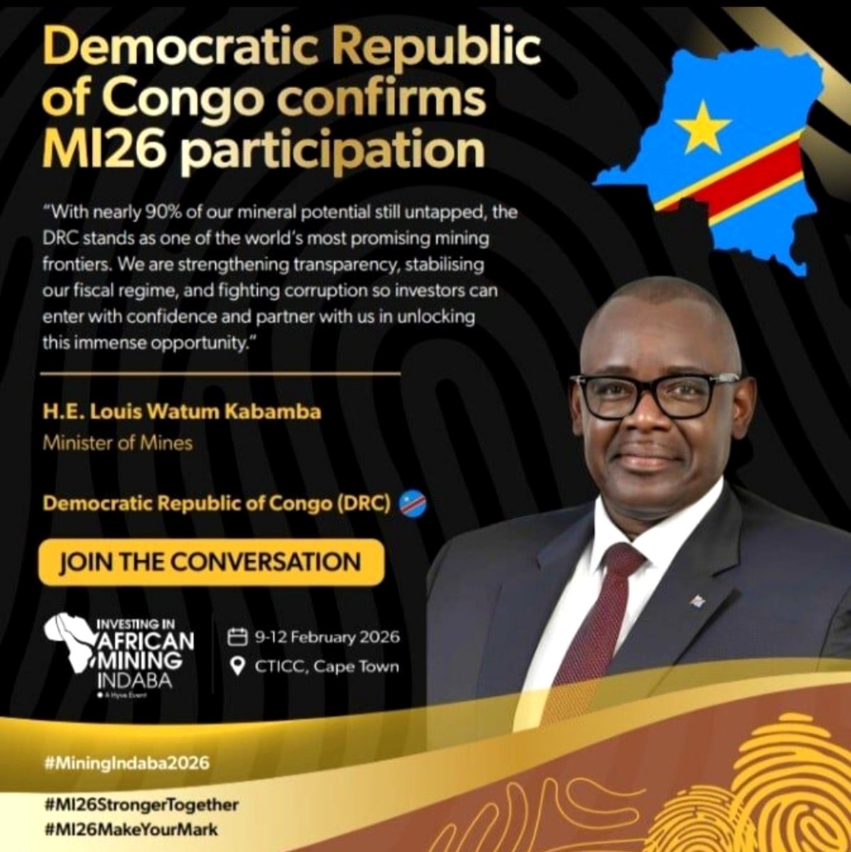 Ministère des Mines - RDC tweet media