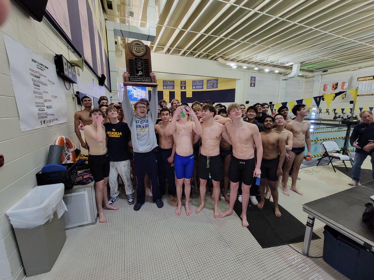 Back to back DVC champs at all 3 levels! First time in DVC history since the merger. ⁦<a href="/NeuquaValley/">Neuqua Valley High School</a>⁩ ⁦<a href="/NeuquaAthletics/">Neuqua Athletics</a>⁩