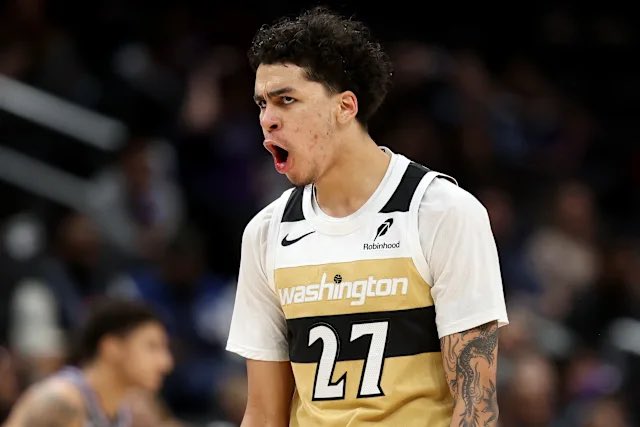 GregFinberg's tweet photo. Will Riley today:

27 PTS (career high)
3 REB
10-19 FG
4-6 3PT
3 STL

Four straight games as Washington’s leading scorer 📈 https://t.co/MLKA7MWvjJ