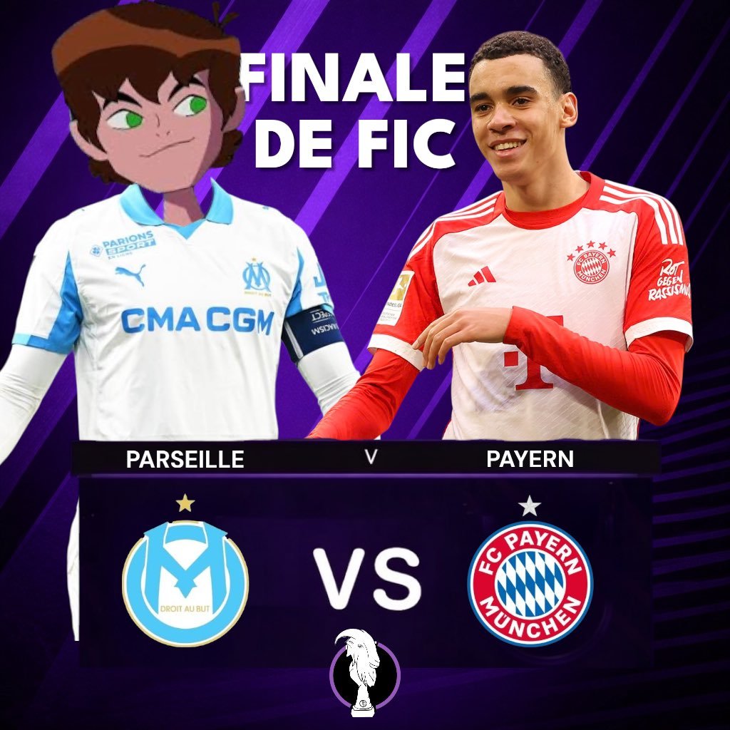 🚨 𝗢𝗙𝗙𝗜𝗖𝗜𝗘𝗟 ! 𝗡𝗢𝗨𝗦 𝗖𝗢𝗡𝗡𝗔𝗜𝗦𝗦𝗢𝗡𝗦 𝗟𝗔 𝗙𝗜𝗡𝗔𝗟𝗘 𝗗𝗘 𝗙𝗔𝗡𝗧𝗔𝗦𝗬 𝗜𝗡𝗧𝗘𝗥𝗖𝗢𝗡𝗧𝗜𝗡𝗘𝗡𝗧𝗔𝗟 𝗖𝗨𝗣 ! 🏆💜

🇫🇷 Parseille - Payern 🇩🇪
🏟️ Petihad Stadium

Rendez-vous demain à 20h pour suivre le match. 👀