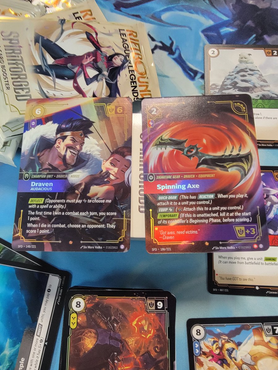 Loving Riftbound!

2 more events for this weekend

#Spiritforged #prerift