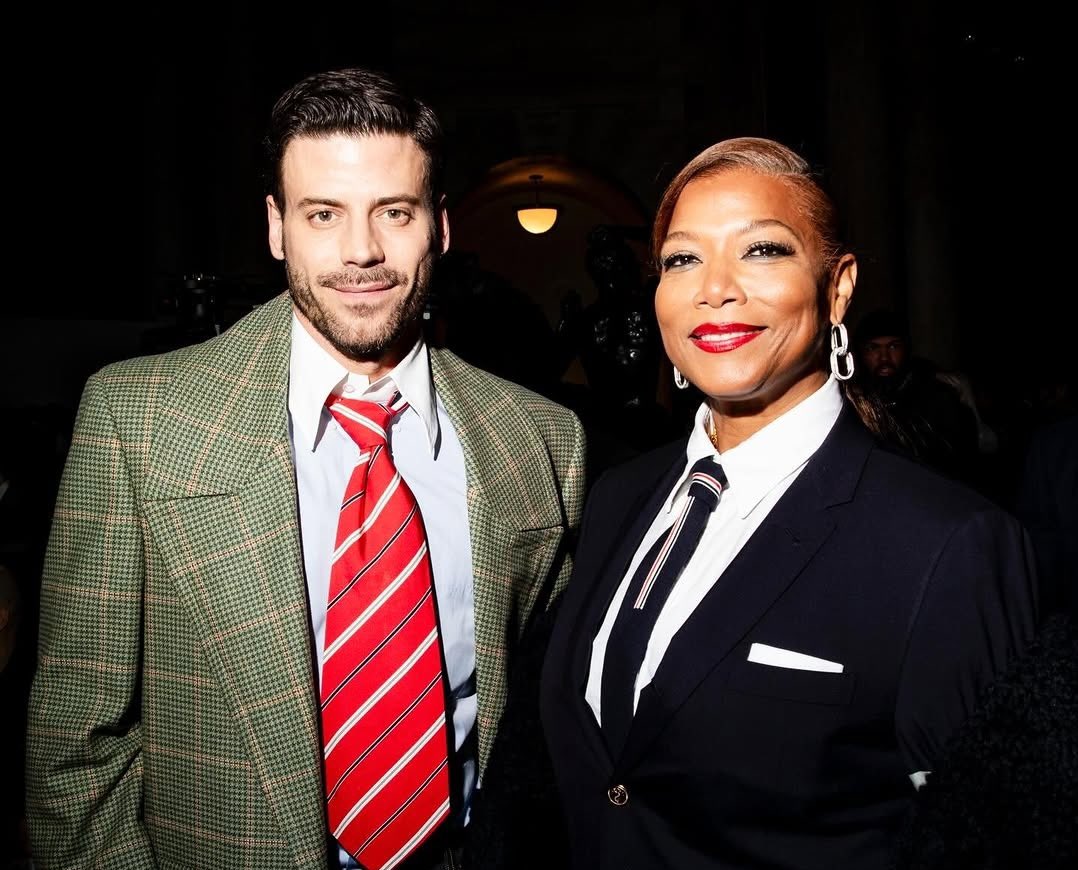 hollanderxshane's tweet image. never thought i would see françois and queen latifah in a photo together