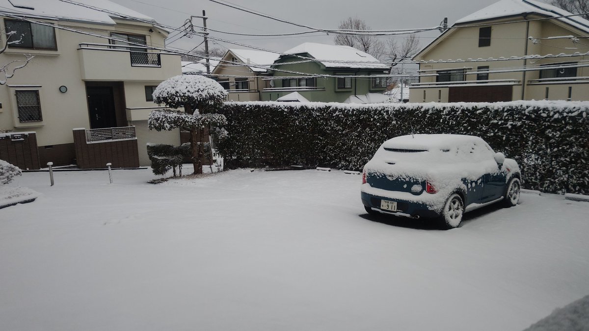 撮影行こうと思ったらびっくり😁