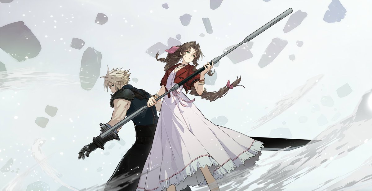 #クラエア #clerith
今年的约稿 忙得忘记发推了...
#エアリス誕生祭2026