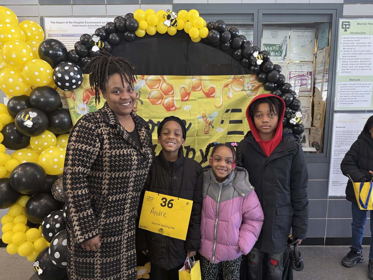 Our Barton Bears participated in the Annual District Spelling Bee today. They were focused, poised, and confident throughout the competition. We are incredibly proud of their effort and determination.
Their families came out to support and celebrate them!