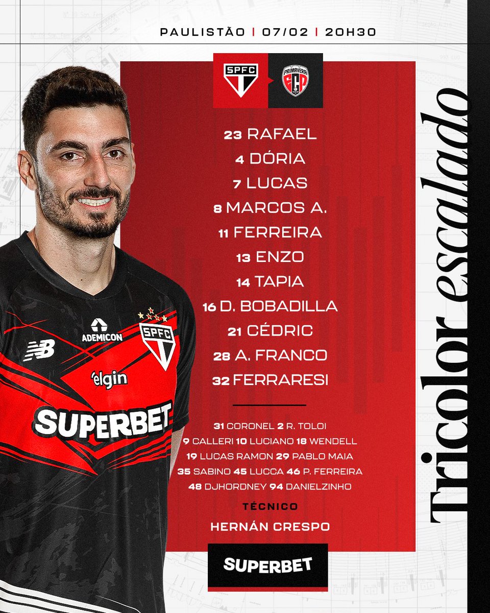 São Paulo FC tweet media