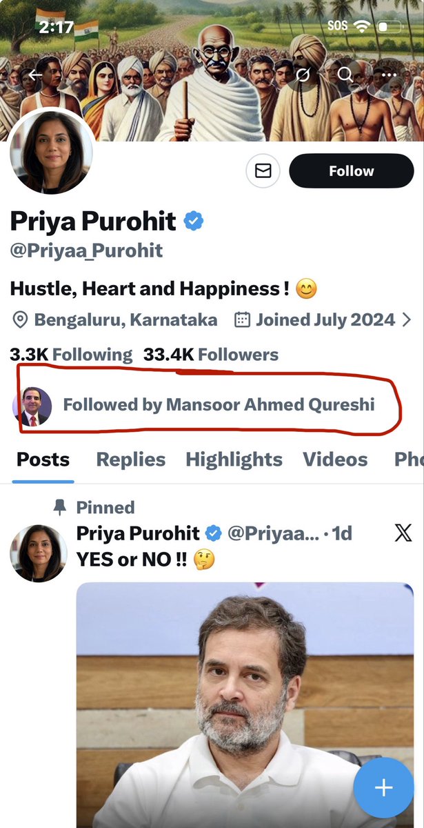 WeakTrudeau's tweet photo. @Priyaa_Purohit Oye Pakistan ISI ki randi. 

Pehle apne dalaal ko dekh le. https://t.co/11WFOkXNIn