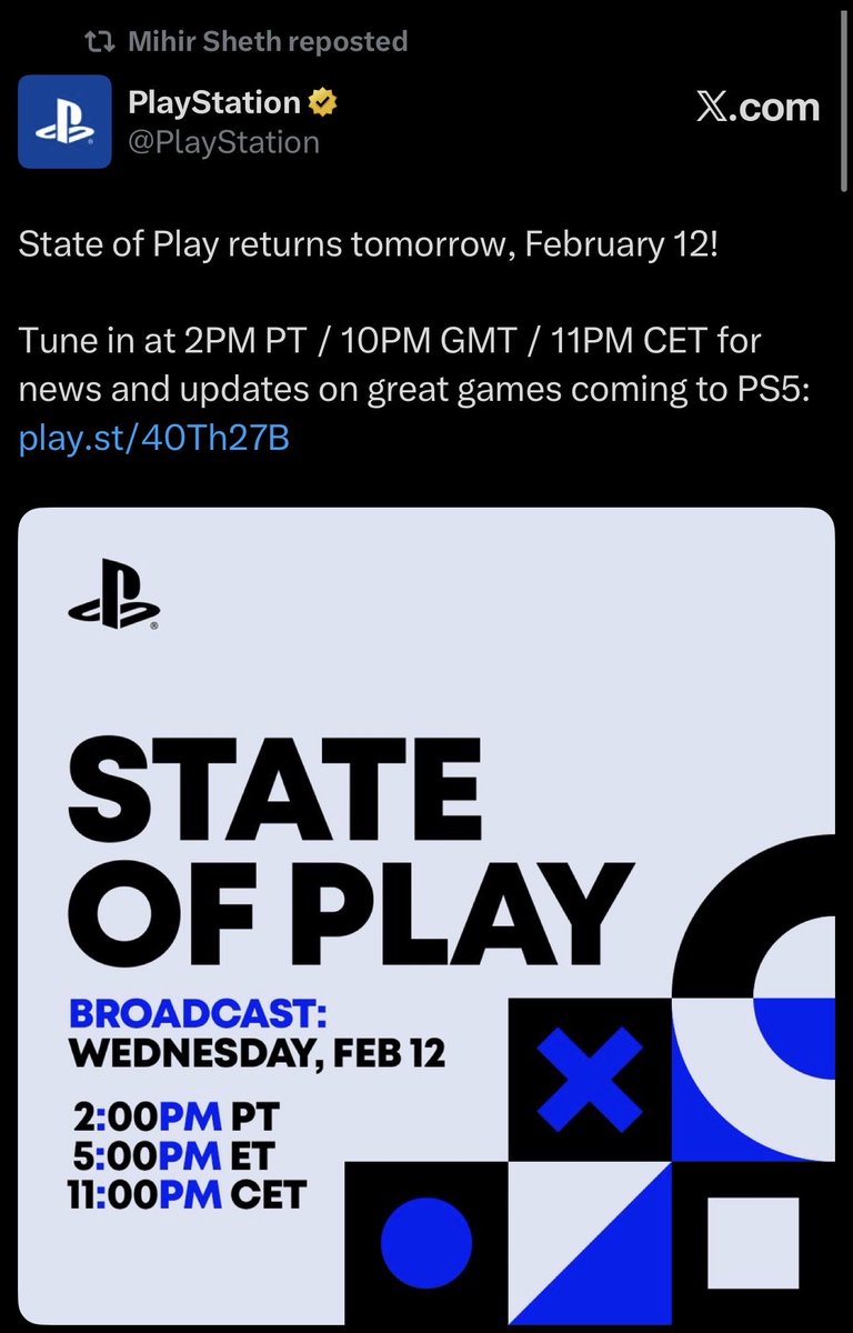 Thank you <a href="/youtheremehere/">Mihir Sheth</a> for the confirmation: now can you tell us about that Bloodborne thing you are working on ? 🤪