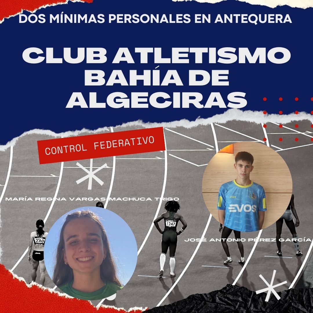 🏃‍♀️🏃 #atletismo Dos mínimas personales para los atletas del <a href="/cabahialgecira/">CA Bahía Algeciras</a> en el Control de la <a href="/atletismoFAA/">Federación Andaluza de Atletismo</a> #shorttrack en #Antequera <a href="/atletismoRFEA/">atletismoRFEA</a> #Algeciras

deportescg.es/2026/02/07/dos…