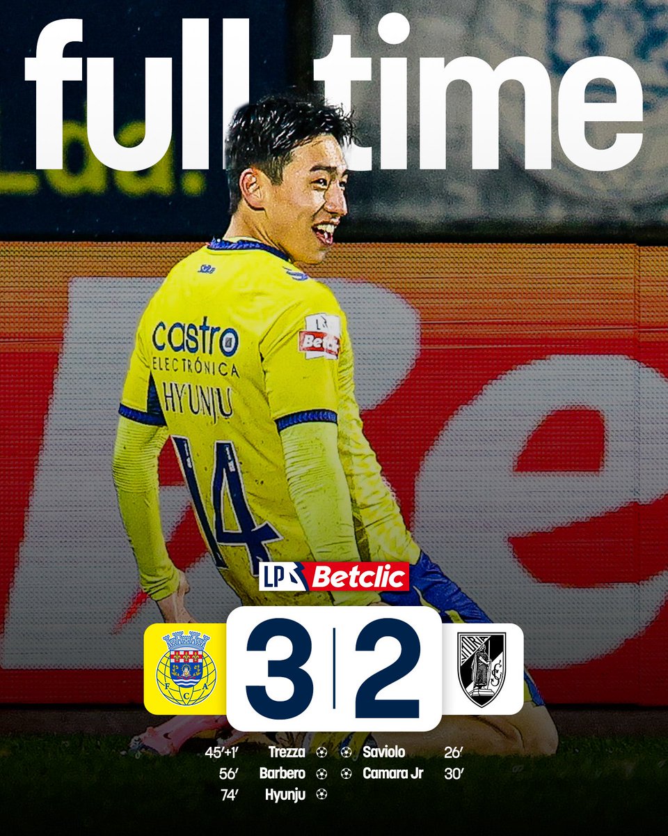 ligaportugal's tweet photo. Os Conquistadores preparavam-se para caçar, mas não contavam que a alcateia de Arouca fosse matreira 😈
Enorme reviravolta dos Lobos! 🐺
Tempo útil ⏱️ 52,42%
Taxa de ocupação 🏟️ 27%
#LigaPortugalBetclic #FCAVSC https://t.co/TkQtKxmT6n