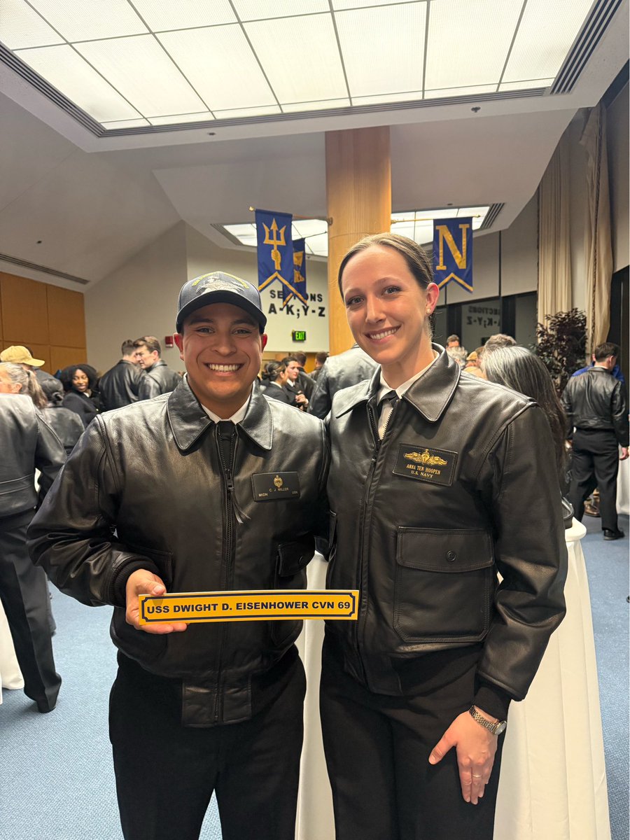 TheCVN69's tweet image. Good choice, Sir! 

Congratulations to MIDN 1/C Caleb Miller who selected #MightyIKE as his first duty station during this year’s @NavalAcademy  Ship Selection!

#GreaterEachDay #USNAShipSelection