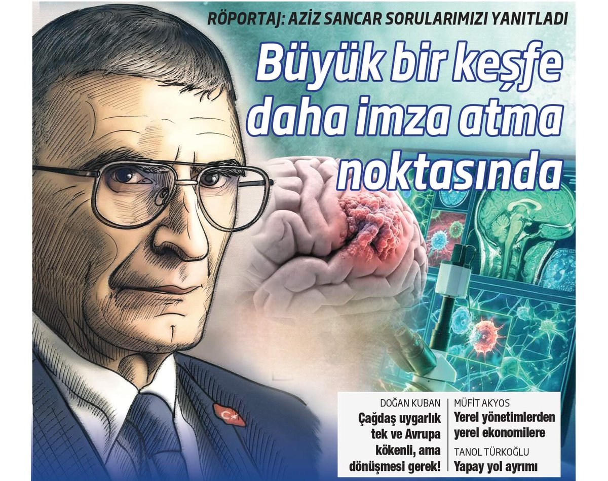 Aziz Sancar yeni bir başarının eşiğinde. İki yılı aşkın süredir öldürücü beyin tümörü Glioblastom’u yok etmek için geliştirdiği yöntemi denediği farelerde yüzde yüz başarılı sonuçlar alan Aziz Sancar ve ekibi, şimdi insanlarda klinik deneylere hazırlanıyor..