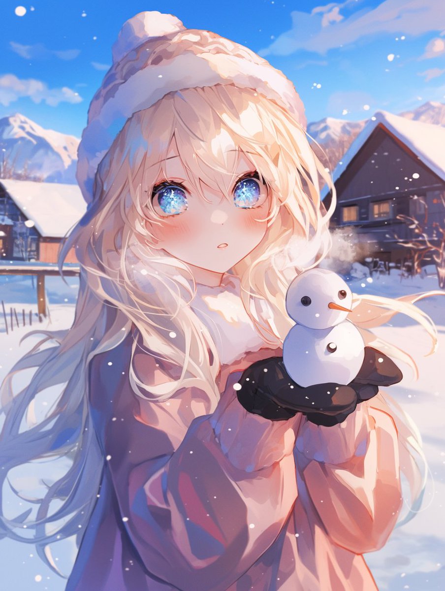 TurkeysvfT's tweet photo. 大雪警報出てるの？とりあえず外真っ白です。選挙はいいけどサッカーの試合見に行くの憂鬱だわ。超厚着しなきゃね。

#AIイラスト
#AIart
#AIイラスト好きさんと繋がりたい 
#AIイラスト術師さんと繋がりたい https://t.co/fm3nOVv7Eh