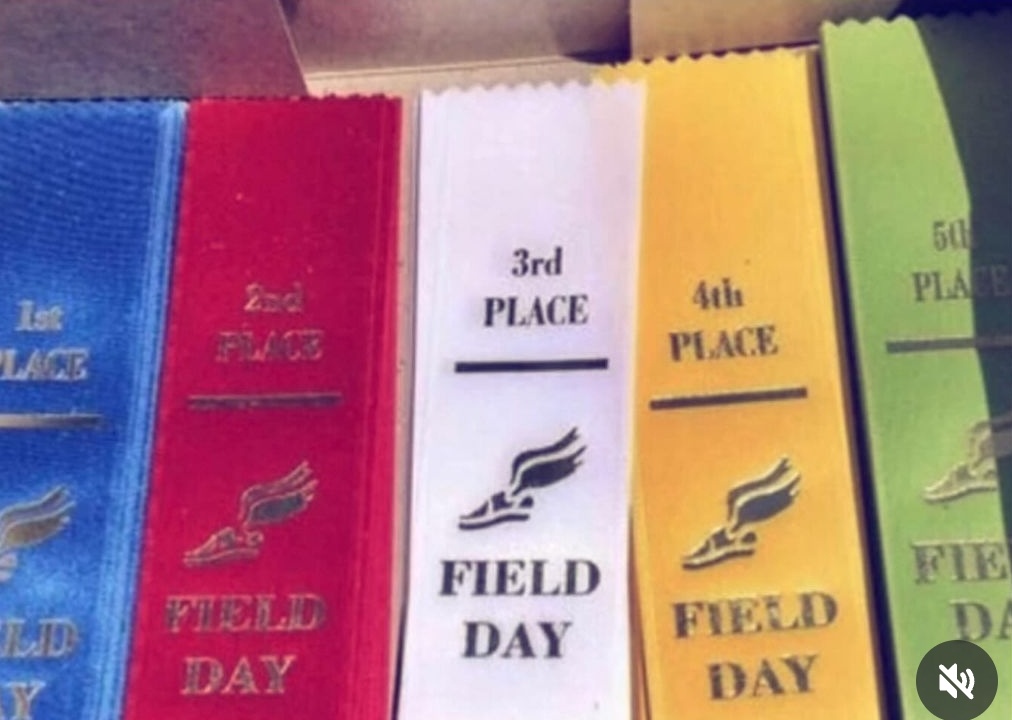 Kids today have no idea how hard we worked to earn a ribbon! #childhoodmemories #nostalgia