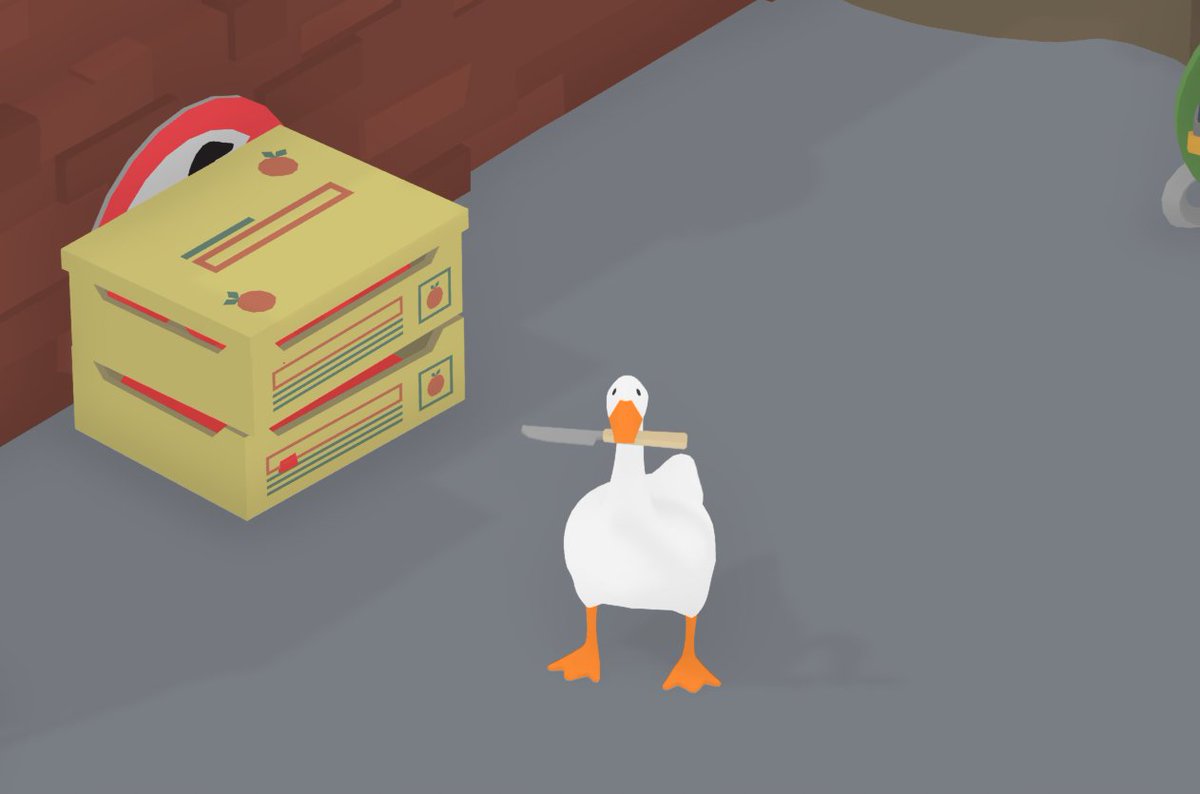 Yarım saattir yazıp yazıp siliyorum hay böyle işin. Oyun oynayıp günün stresinden biraz olsun uzaklaşıp, sadece eğlenmek isteyen, insanlar olarak uğraşmak zorunda kaldığımız şeylere bak.
#oyunyoksaoyumyok #OyunYoksaOyYok 
(Ekran görüntüsü:Untitled Goose Game)