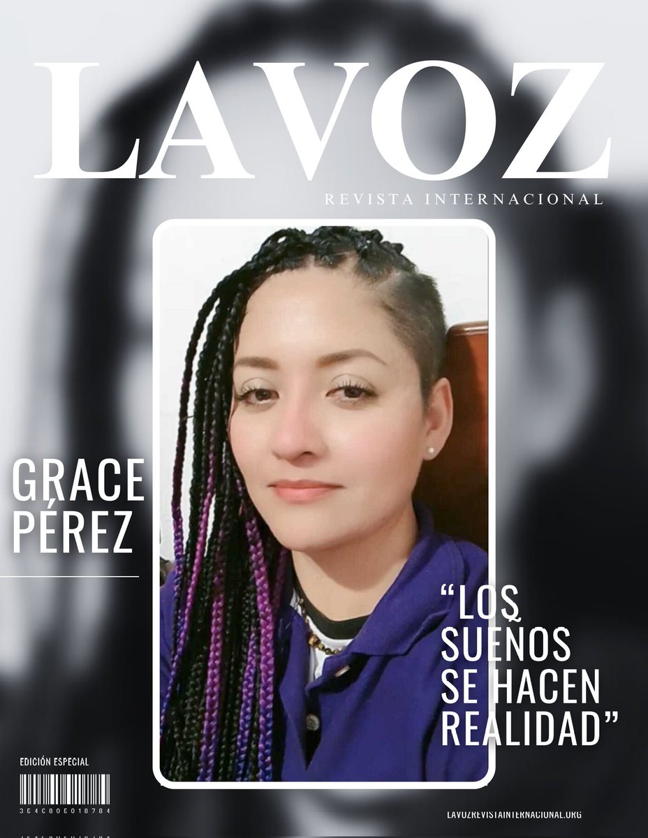 #LaVozRevistaInternacional 

GRACE PÉREZ 🇲🇽

⭐ @grace.jps_82

🌐  lavozrevistainternacional.org/arte/grace-per…

👉🏻 Web: lavozrevistainternacional.org
📱 Contacto Revista La Voz: +51 991981686 (WA)
🎓 Director La Voz: <a href="/ccancharez/">Christian Martin Cancharez Aguirre</a>