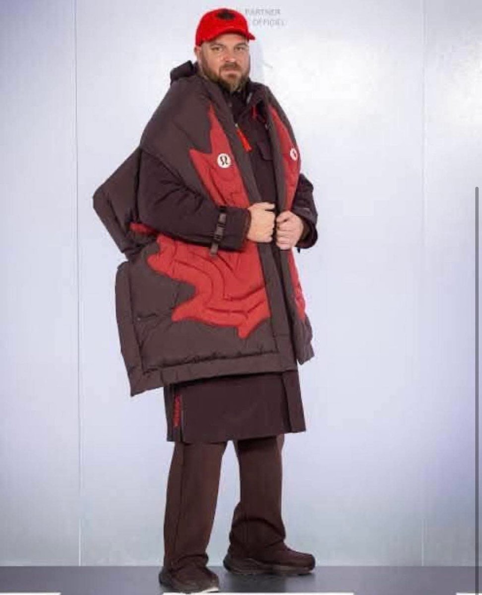 Them: make the Olympic outfits look like an old Tim Hortons cup had a baby with a pissed-in Goodwill sleeping bag 

Lululemon: say no more
