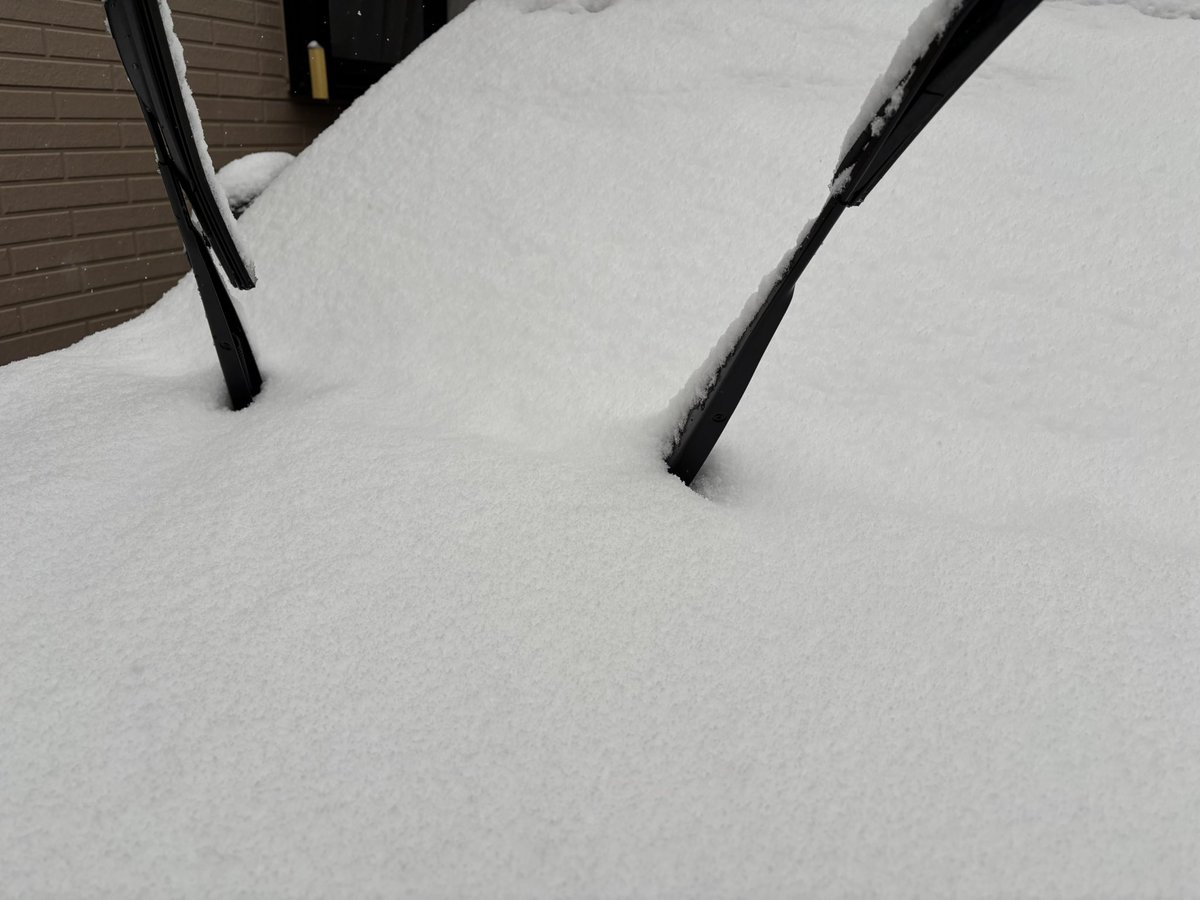 hk2139_668's tweet photo. めちゃ雪積もってて、出かけられない。 https://t.co/QAVgevzDVO