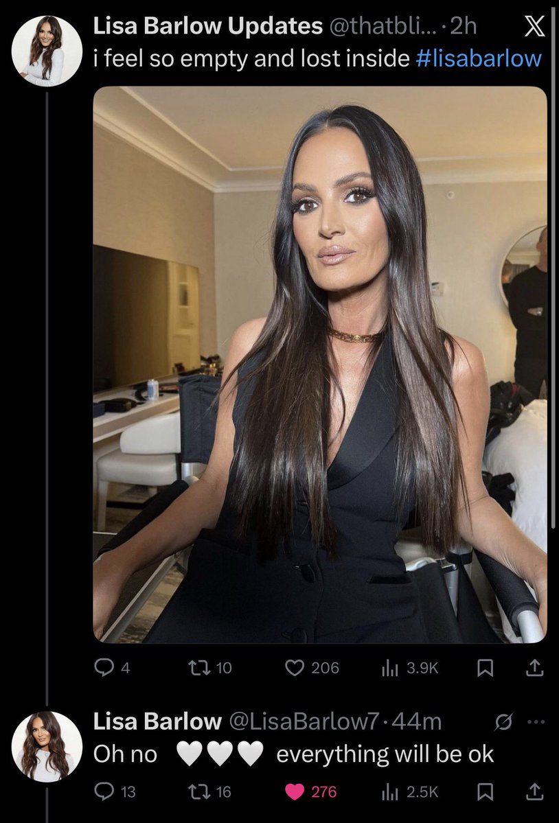 lisa barlow updates <a href="/LisaBarlow7/">Lisa Barlow</a> notice x9 😭 thank you for the support