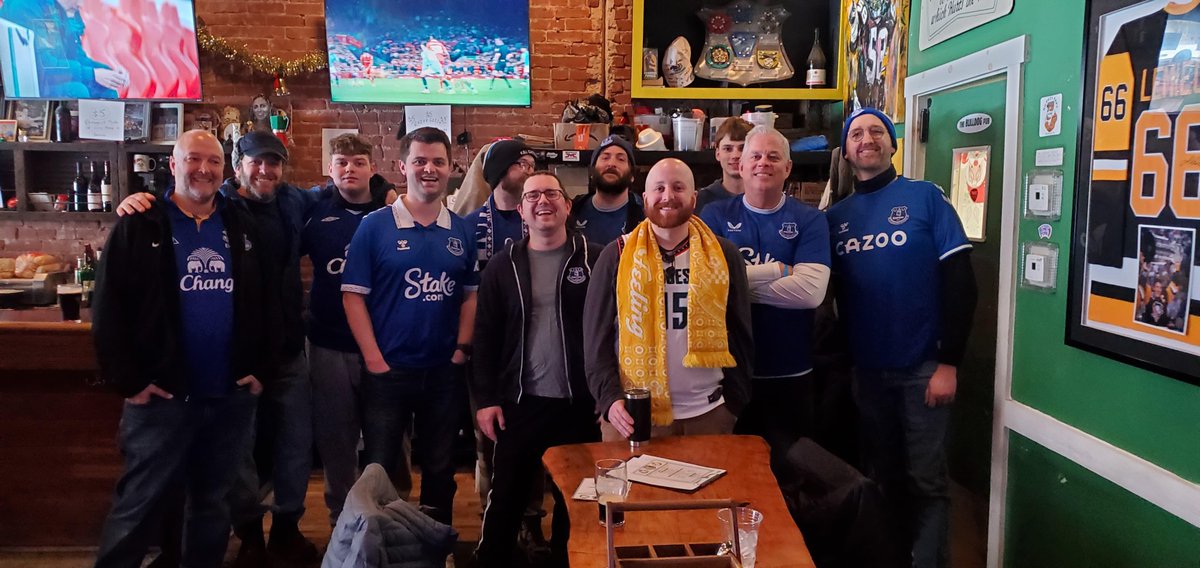 Everton in the USA tweet media