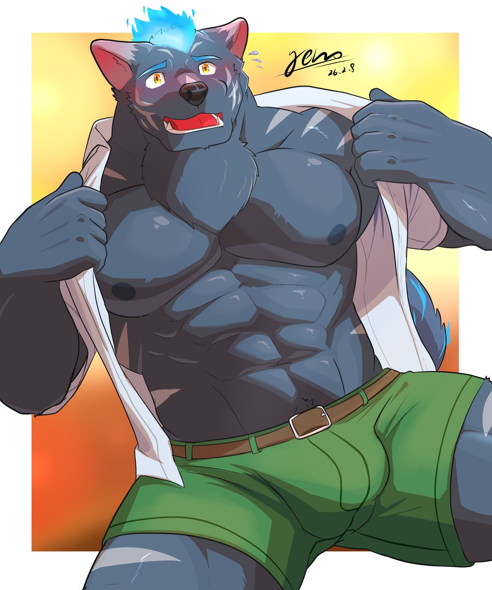 🖤🐺別看... （2/8）
#ハロン #furlong #ラブヒロ #LIVEAHERO #liveahero #furryartist