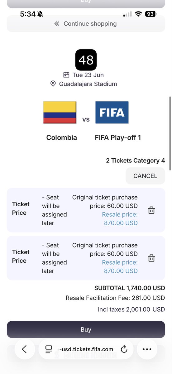 NicolasHS9910's tweet image. No gané el sorteo, pero tampoco les voy a pagar 10 veces más en su reventa inventada @fifacom_es @fifaworldcup_es 😡😡 #CorruptFIFA