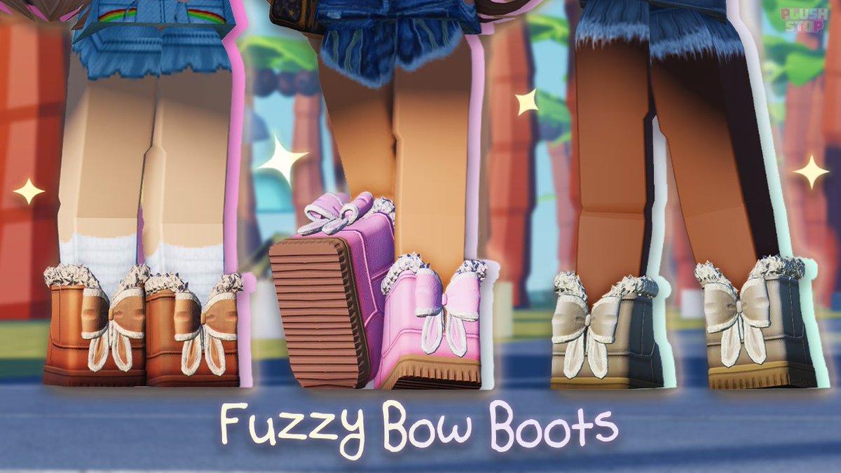 Fuzzy Bow Boots 🎀
────୨ৎ────
Shop here: roblox.com/catalog?Keywor…