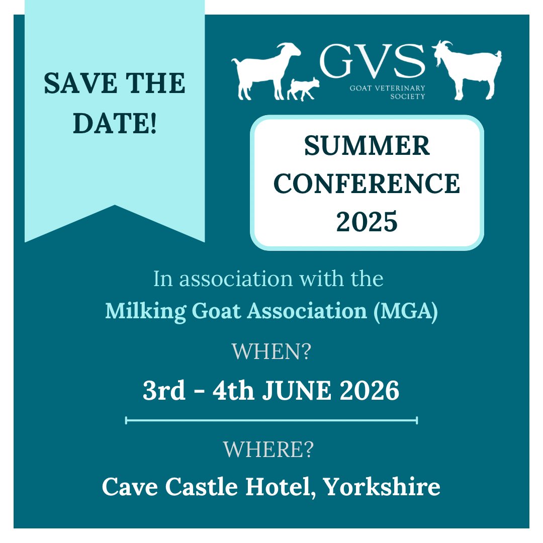 Goat Vet Society tweet media