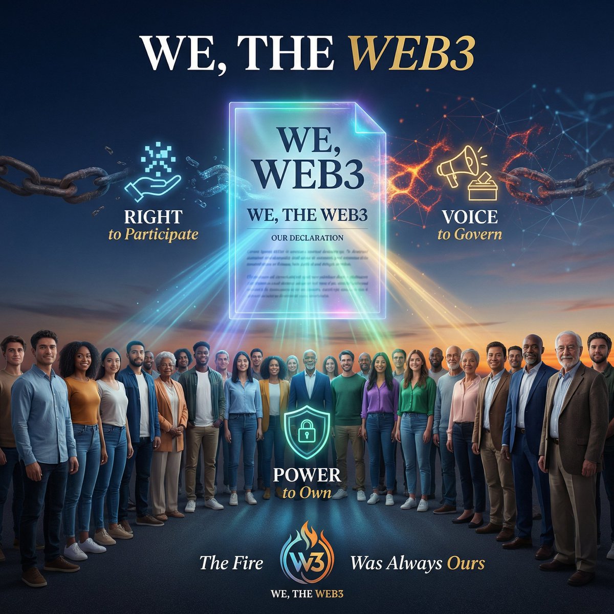 We The Web3 tweet media