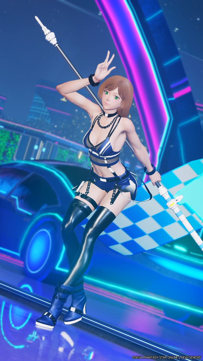 ネームレスでレースクイーンっぽく📸

#PSO2NGS