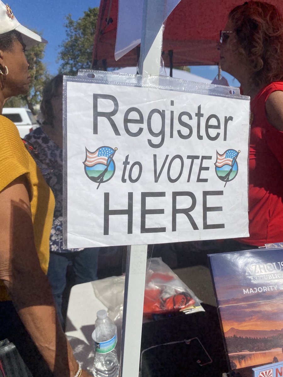 DacquelT23967's tweet image. YUMA is GROWING!
Out here putting our hands and feet to the plow, expecting good things. 
#Team YUMA
#YUMA STRONG
#ENGAGE
Don’t CA my AZ!
⁦@andybiggs4az⁩
⁦@TPAction⁩