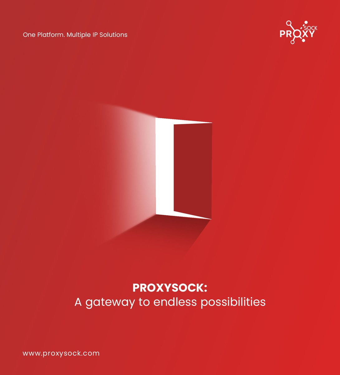 🚪 Unlock limitless online possibilities with ProxySock, your trusted gateway to secure, fast, and reliable IP solutions.
Whether for business, privacy, or performance, we’ve got the connection you need.

🌐 Start smarter browsing today
Click link on our bio 

#ProxySolutions