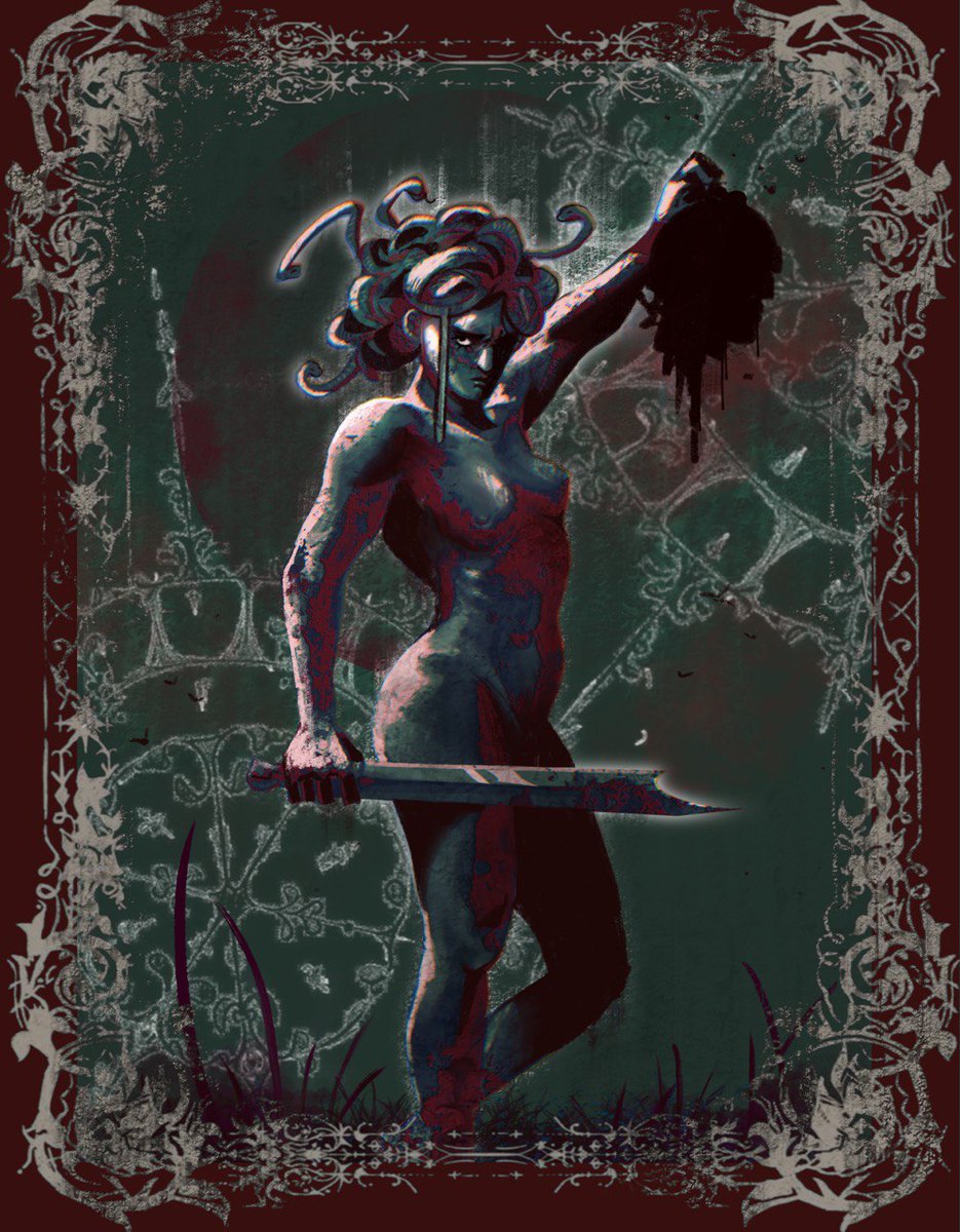 LaGlo____'s tweet photo. YOU ARE NOT ANGRY ENOUGH.
.
.
.
.
.
.
.
#digitalart#medusa#feminism https://t.co/QwWNATZZXf