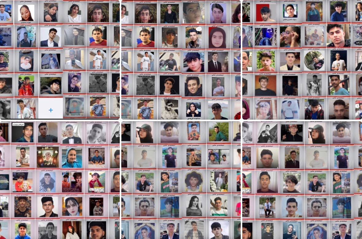 تا این لحظه رژیم اسلامی ۱۶۳ کودک را در جریان اعتراضات دی ماه کُشته است.