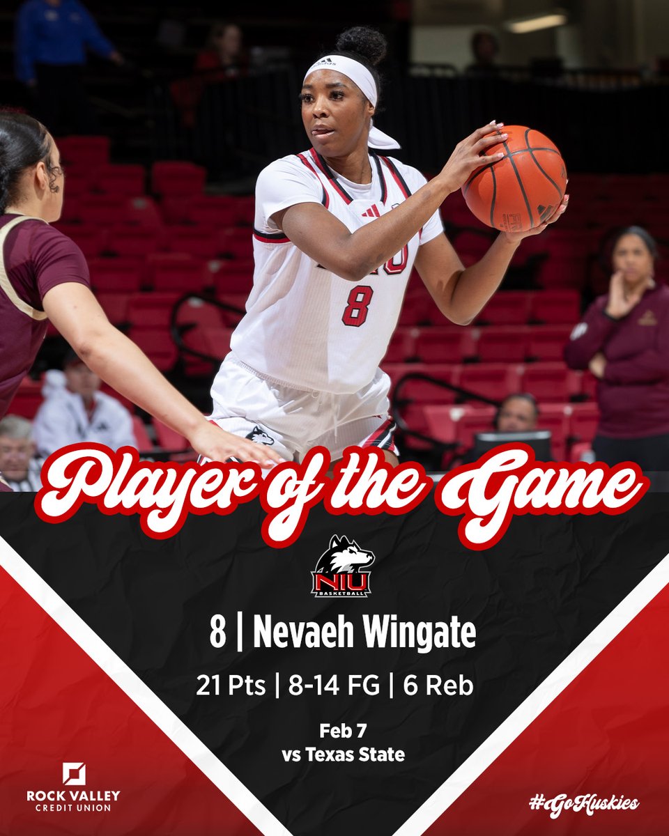 GoHuskiesWBB's tweet photo. Raise your hand if you scored 21 points in today's 71-69 win over Texas State! ✋✋

Nevaeh Wingate and Emilie Sorensen combined for 42 points on Saturday. Wingate made the game-winning basket with 0.6 seconds left and Sorensen made a season-high 6 threes! https://t.co/3bovnSREjS