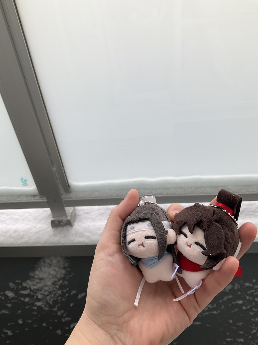 ぬい　雪だね❄️