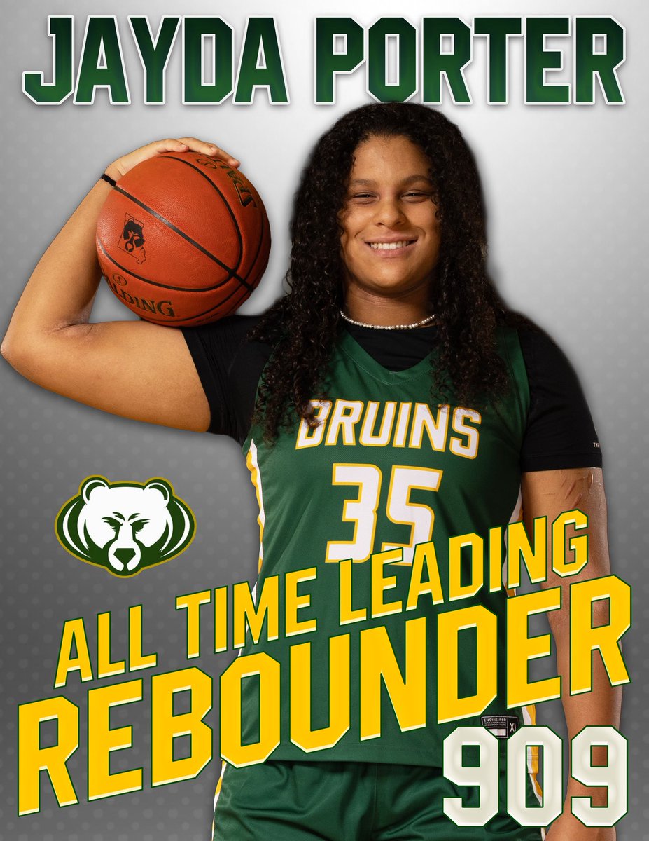 RockBridgeGBK's tweet photo. Congratulations to Jayda Porter breaking our program record for CAREER SCORING and CAREER REBOUNDS in our win today! The records were set high and both stood for over 10 years. Congrats JP for setting the bar even higher! 💚💛🏀 #lockin https://t.co/IgjuZNmkrG
