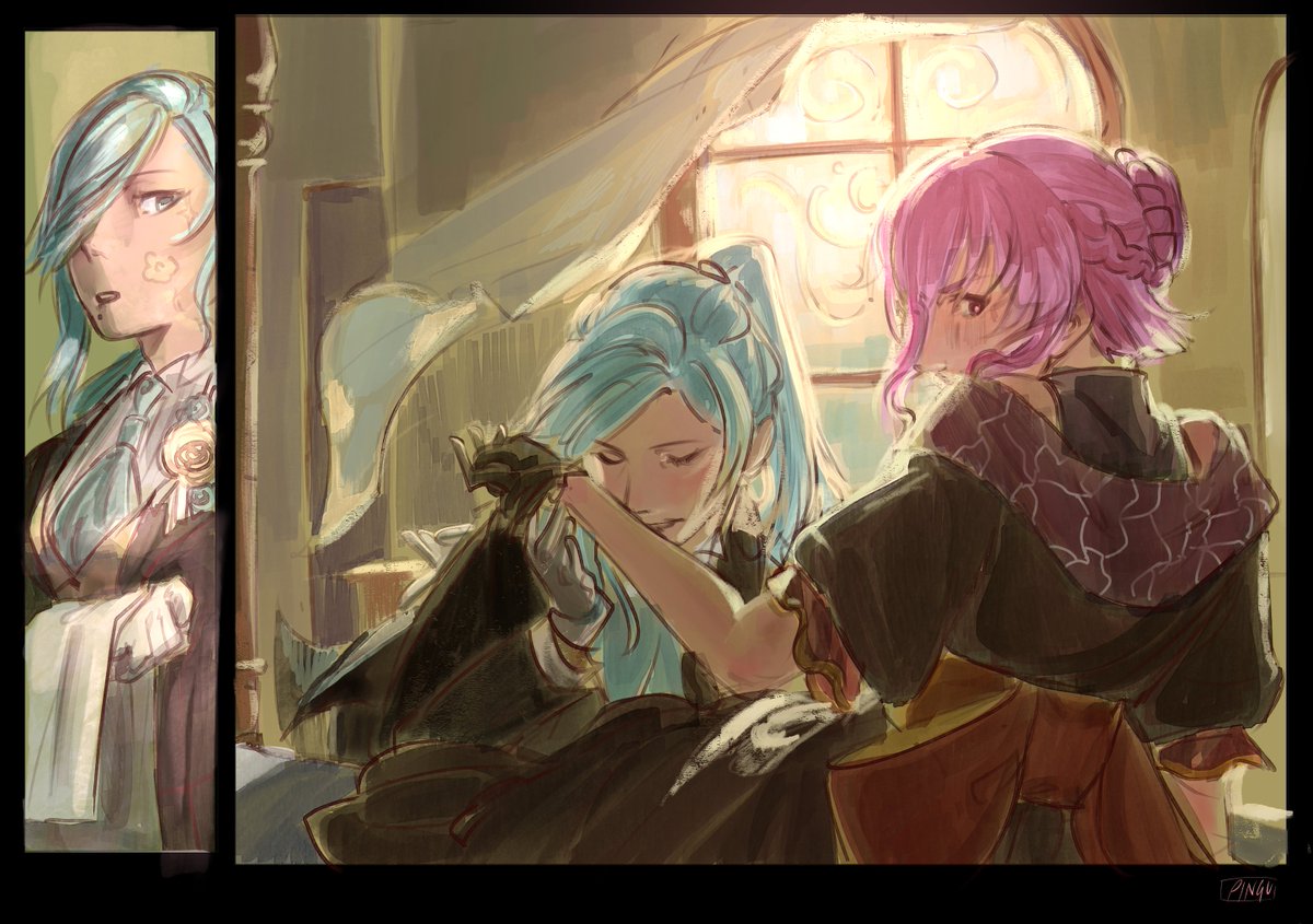 💧🍑
#しずあい 

[New perfume? I could tell ...]