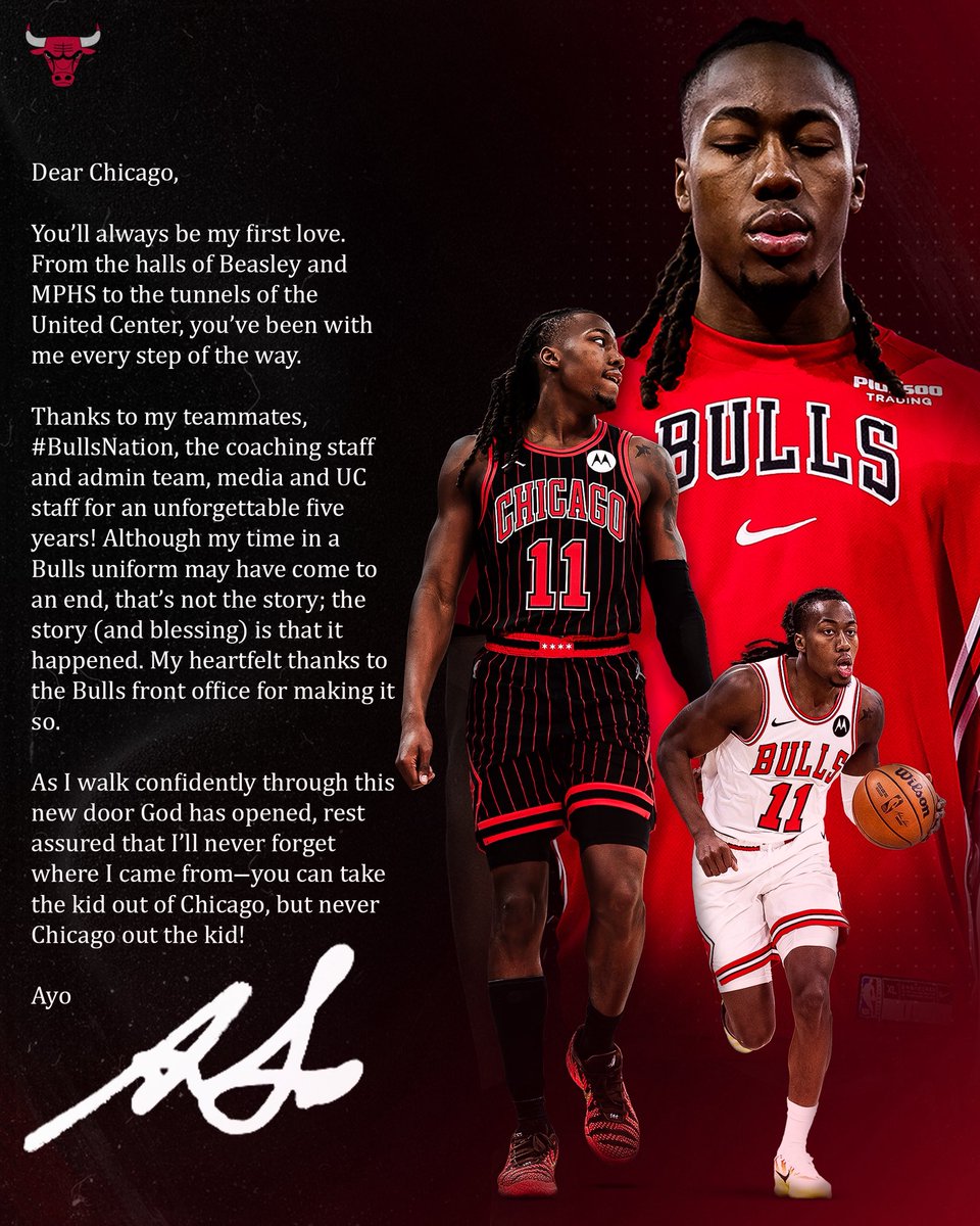 From Chicago, to Chicago