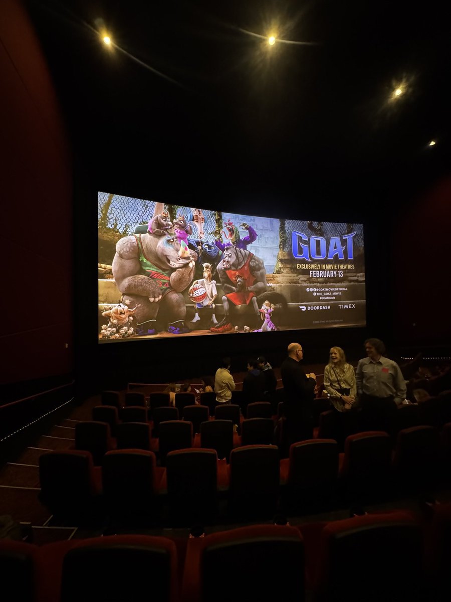 ChrisPatUpdates's tweet photo. Chris Patrick at the official premiere of the upcoming “GOAT” movie 🐐🏀

His song “Alley Oop” is on the soundtrack and featured in the movie 🫡 https://t.co/9L3YsCil15