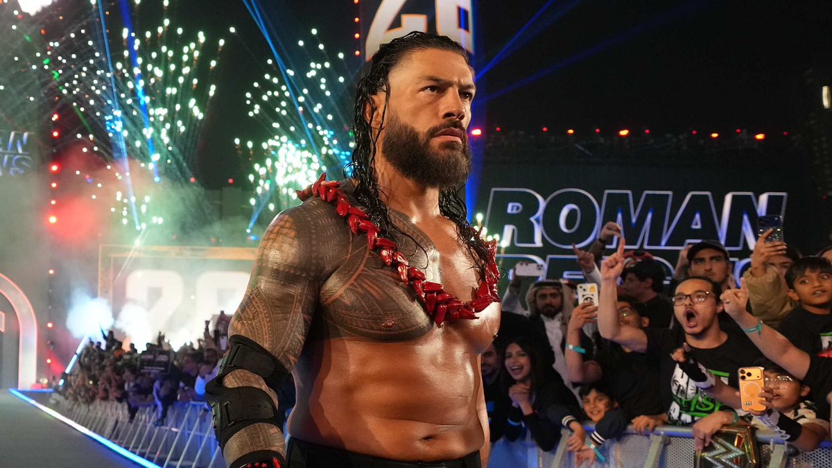 It’s already been a week since Roman Reigns won the 2026 Royal Rumble☝🏼

72 days remain until WrestleMania.