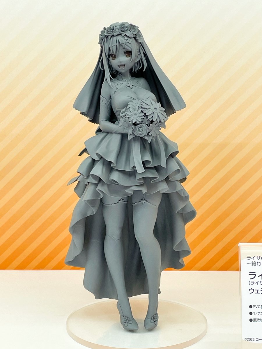 ［ライザのアトリエ３ ～終わりの錬金術士と秘密の鍵～］
ライザ (ライザリン・シュタウト) ウェディングStyle
原型製作……目出ル金

#ライザのアトリエ #ライザ