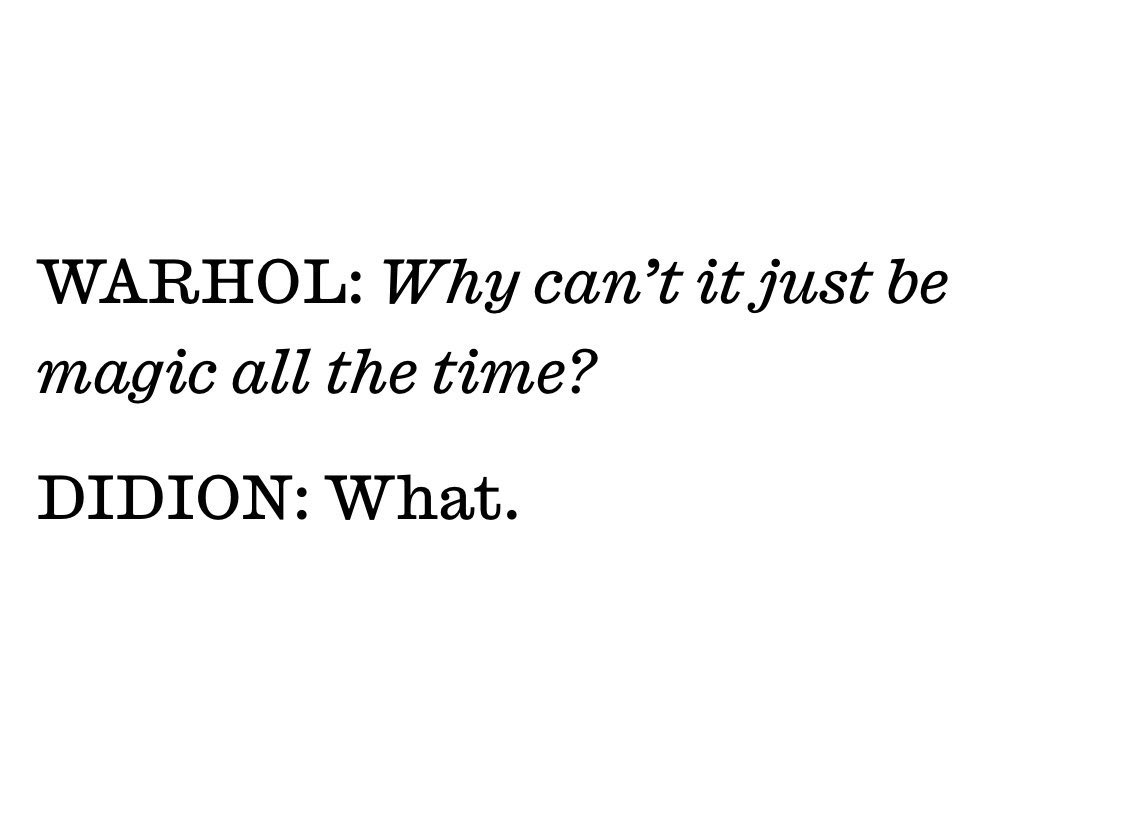 I have two internal monologues and this is what they sound like