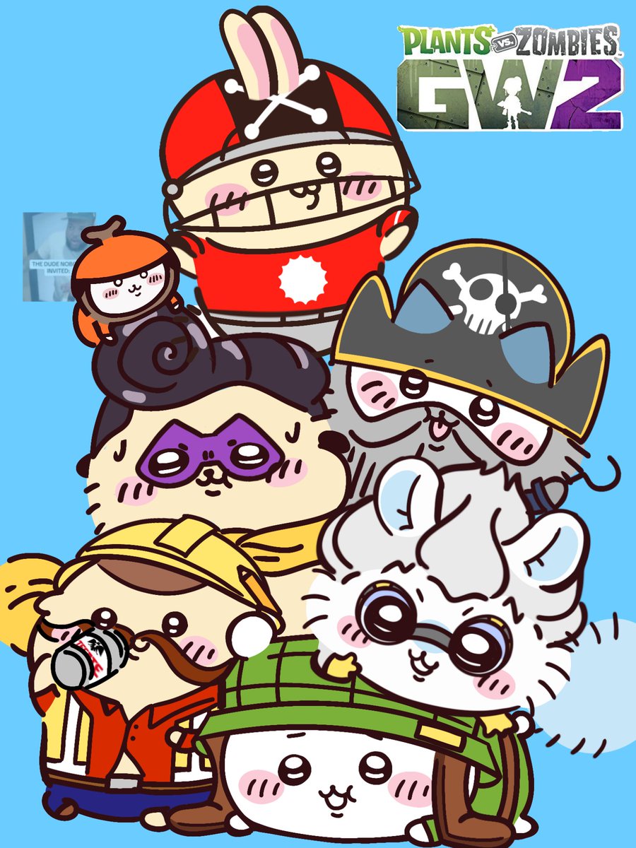 JJBA01296372065's tweet image. Es demasiado relajante dibujar chiikawas
#pvz #pvzfanart #PvZGW2